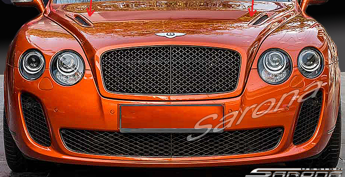 Custom Bentley GT  Coupe Hood (2004 - 2011) - $2290.00 (Part #BT-001-HD)